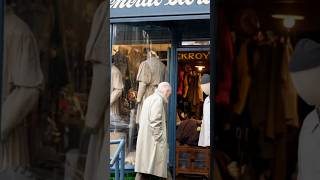 David Saxby talking about Vintage clothes at Jojos Rag Parade Sheffield ✨ #shorts #fashion #style