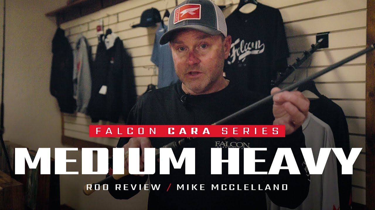 Watch Falcon Cara Medium Heavy Rod – What the PROS fish with it