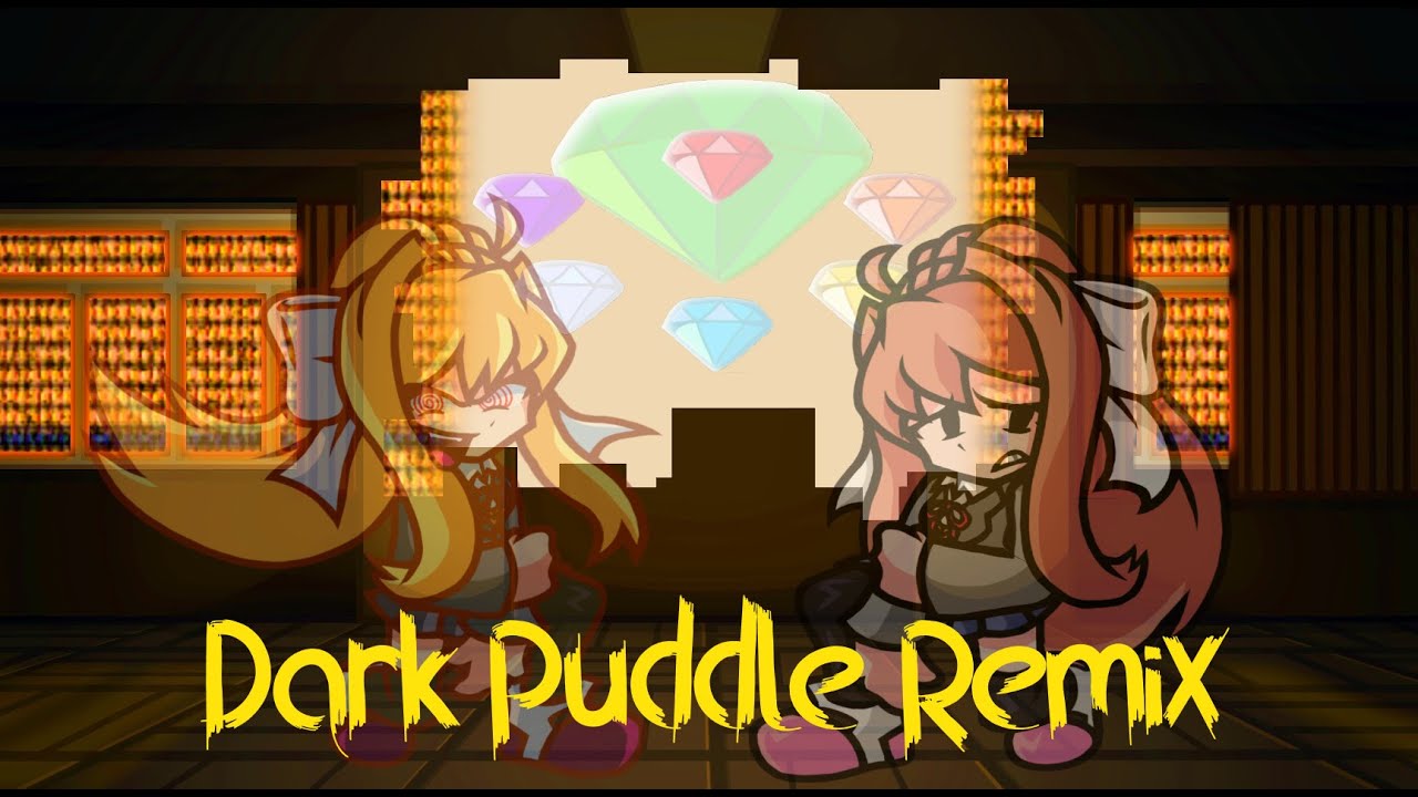 Monika.EXE Vs DDTO: Twisted Vision - Dark Puddle Remix - YouTube
