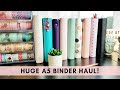 Huge A5 Binder Haul & Comparison