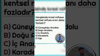 Kpss Coğrafya Nüfus Çözümü Ğrafya Üfus