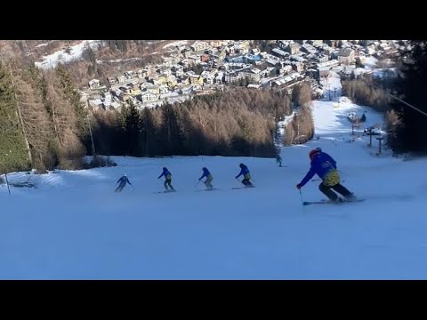 Black slope Magnolta at Aprica Italy 🇮🇹 👍⛷