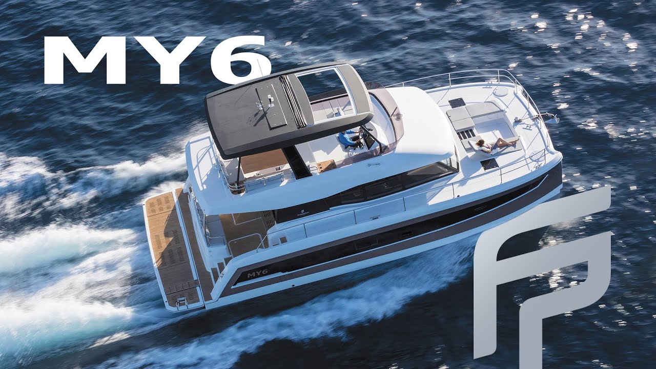 Discover the MY6, a luxury yacht catamaran by Fountaine Pajot Motor Yachts (MY44)