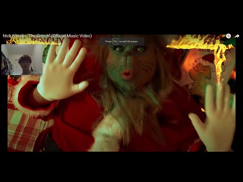 Nick Nittoli - "The Grinch" Official Music Video ( REACTION )