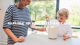Baking An Epic Birthday Cake & Mega Kitchen Clean Up ad | Vlogust Day 22