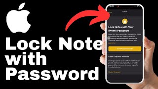 How to Lock a Note on iPhone 15 with a Password