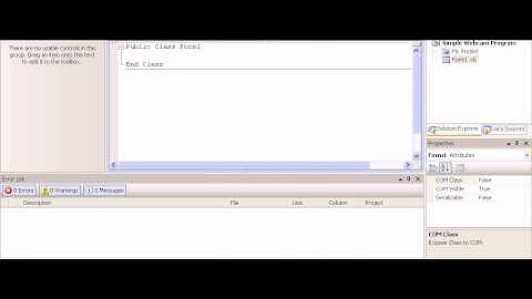 Visual Basic 2008 - Webcam Program