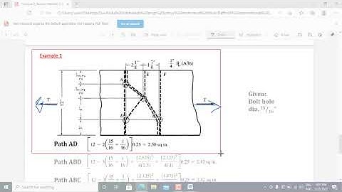 Lecture 3 Tension Member part 2 ( Introduction to Staggered Hole) ll Design Of Steel Structure ll CE