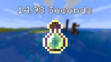 Minecraft Speedrun: Obtaining Bottle o