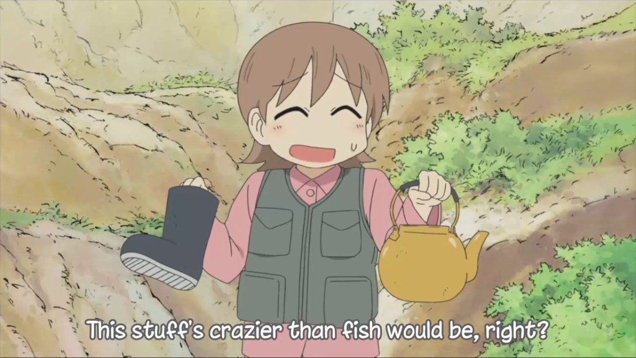 Nichijou – River Fishing