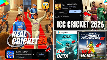 Real Cricket 24 Update PlayStore 😵 ICC Cricket 2026 | GOC Cricket APK | RC Swipe new Update Release