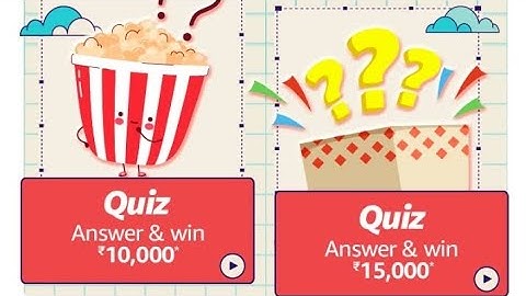 Amazon Fun Trivia Quiz | February 2023 | ₹15000 | Today Answers | Amazon Pay Balance | Answers | Win
