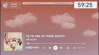 1HR red velvet study playlist with countdown timer || study with red velvet ☕️
