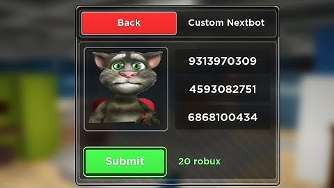 Adding Talking Tom in the Custom Bot in Evade