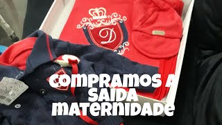 vlog - se arrume comigo pro ensaio gestante / recebidos da semana / saída maternidade do Danilo