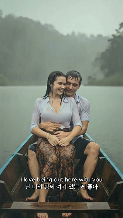 I Love being out Here with You - Relaxing Rain on Boat #shorts #asmr #relaxing #rainsounds