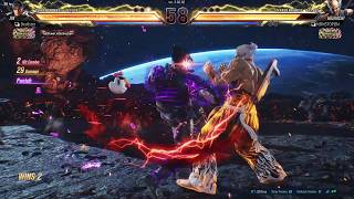 Jin Goes Electrifying Against G.o.d 5 Heihachi