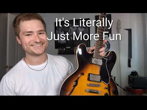 Most of You Should be Playing a Semi-Hollow Electric Guitar