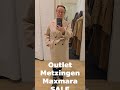 Outlet Metzingen Maxmara выбираем пальто на скидках #germany #maxmara #outlet