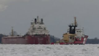 Ice jams cause issues on St. Clair River