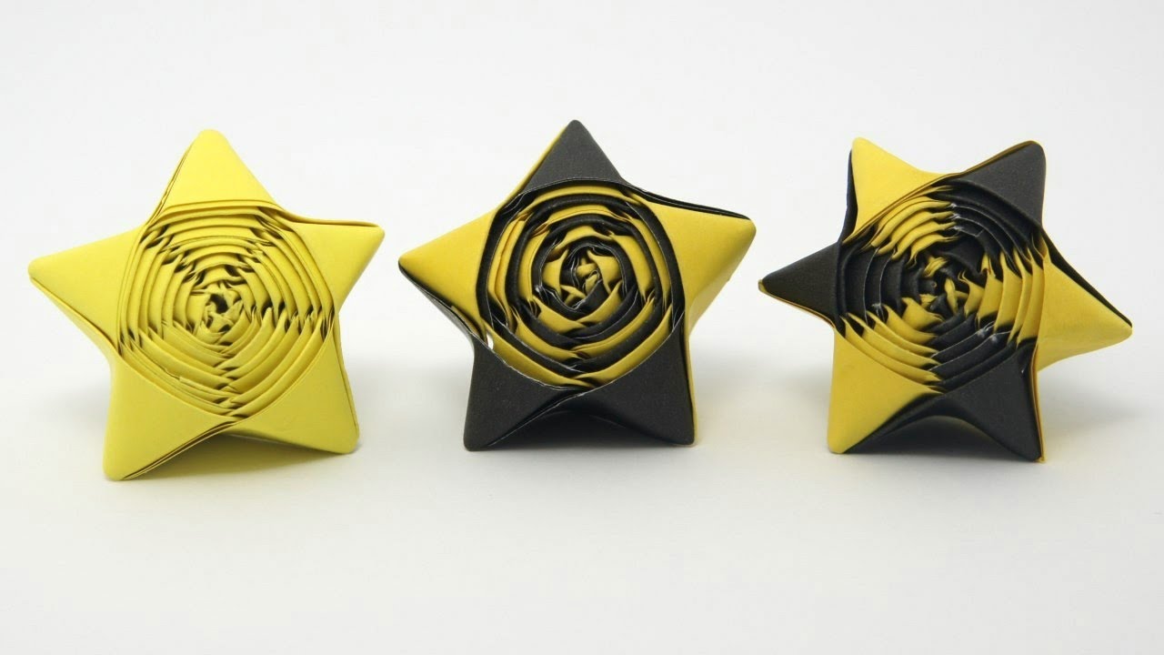 Origami Stars — With Wool