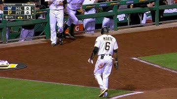 MIL@PIT: Polanco plates Marte in the 4th