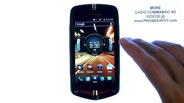 Casio Commando 4G - Adjust Lock Screen  or Sleep Timeout Duration