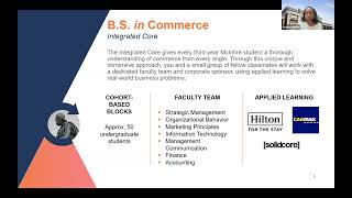 Wednesday Webinar Series: Pre-Commerce Advising
