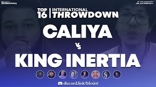 KING INERTIA 🇺🇸 vs CALIYA 🇲🇦 | Top 16 | International Throwdown