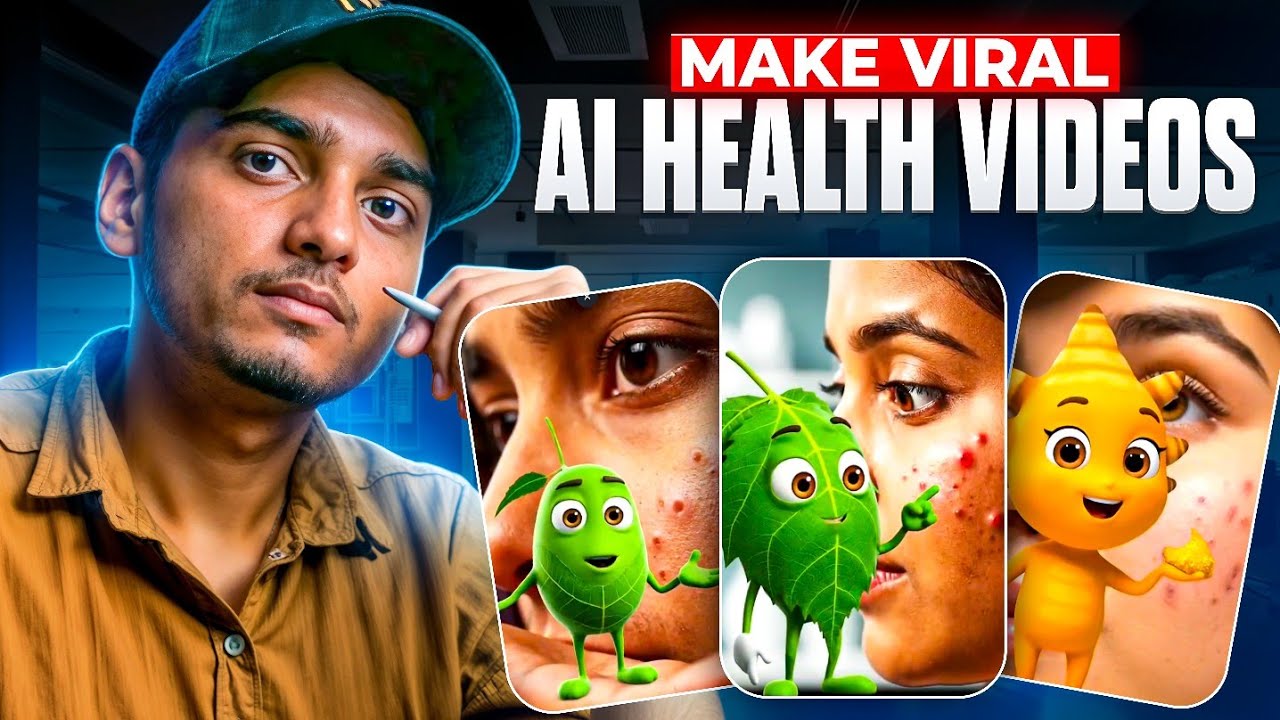 Make Viral AI Health Reels Using ChatGPT + Flow AI / How to create ai ...
