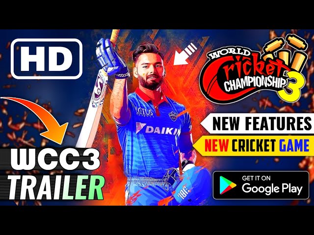 World Cricket Championship 3 - Game Trailer 2020, WCc3 Game Trailer 2020