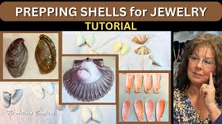 Prepping Shells for Jewelry TUTORIAL - Don't Miss This Instructional Video, #jewelrymakingtutorial