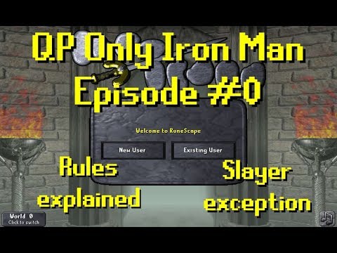 QP Only Iron Man #0: Account Rules and Clarifications