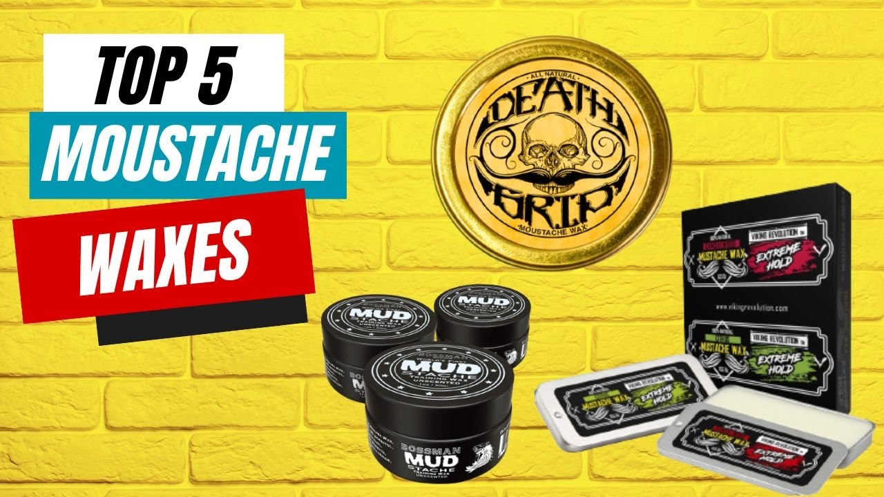 Top 5 Moustache Waxes In 2023 || #wax #best_product #top5 - YouTube