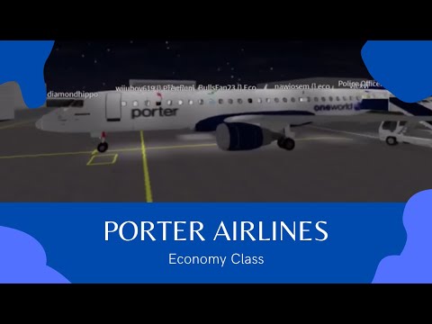 Ro Aviation Reviewing Porter Airlines Economy Roblox Youtube - air attica airbus a380 roblox