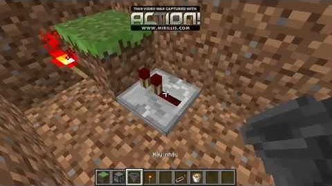 [Minecraft] Hướng dẫn làm thùng rác cực dễ