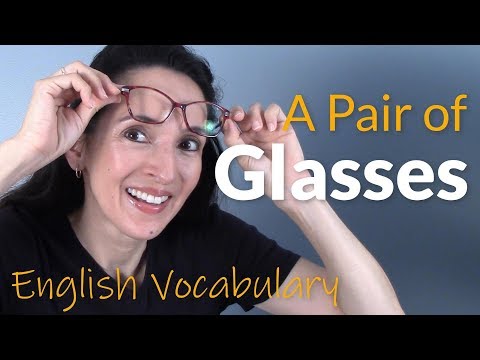 Learn Vocabulary about Glasses & Vision with JenniferESL 