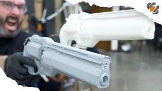 How to Make a Two Part Silicone Mold  Destiny Hand Cannon Casting