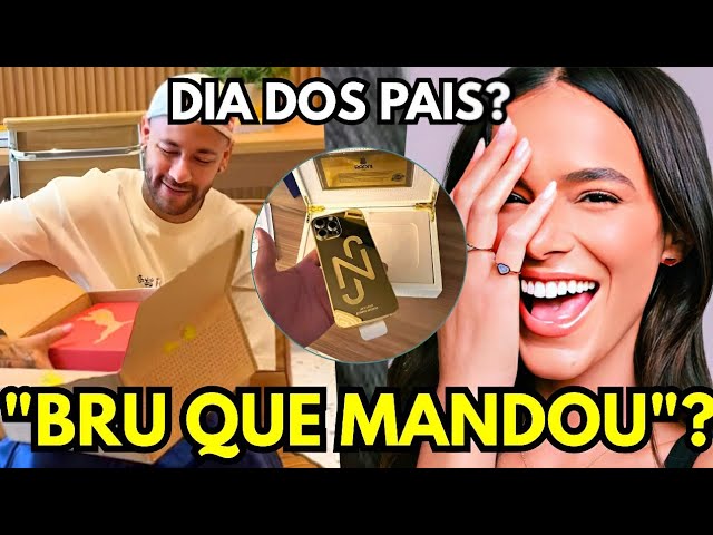 NEYMAR RECEBE PRESENTE LUXUOSO DE BRUNA MARQUEZINE NO DIA DOS PAIS 2025? - YouTube