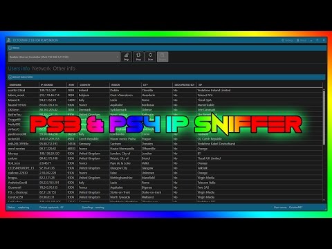 OctoSniff 2.1 - GTA & COD IP Sniffer (PS3 & PS4)