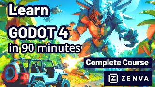 COMPLETE COURSE - Learn GODOT 4 in 90 MINUTES