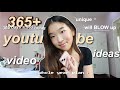 365  YOUTUBE VIDEO IDEAS that will BLOW UP in 2024 *for every day of the year* (for small youtubers)