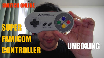 Nintendo Switch Online Super Famicom Controller Unboxing