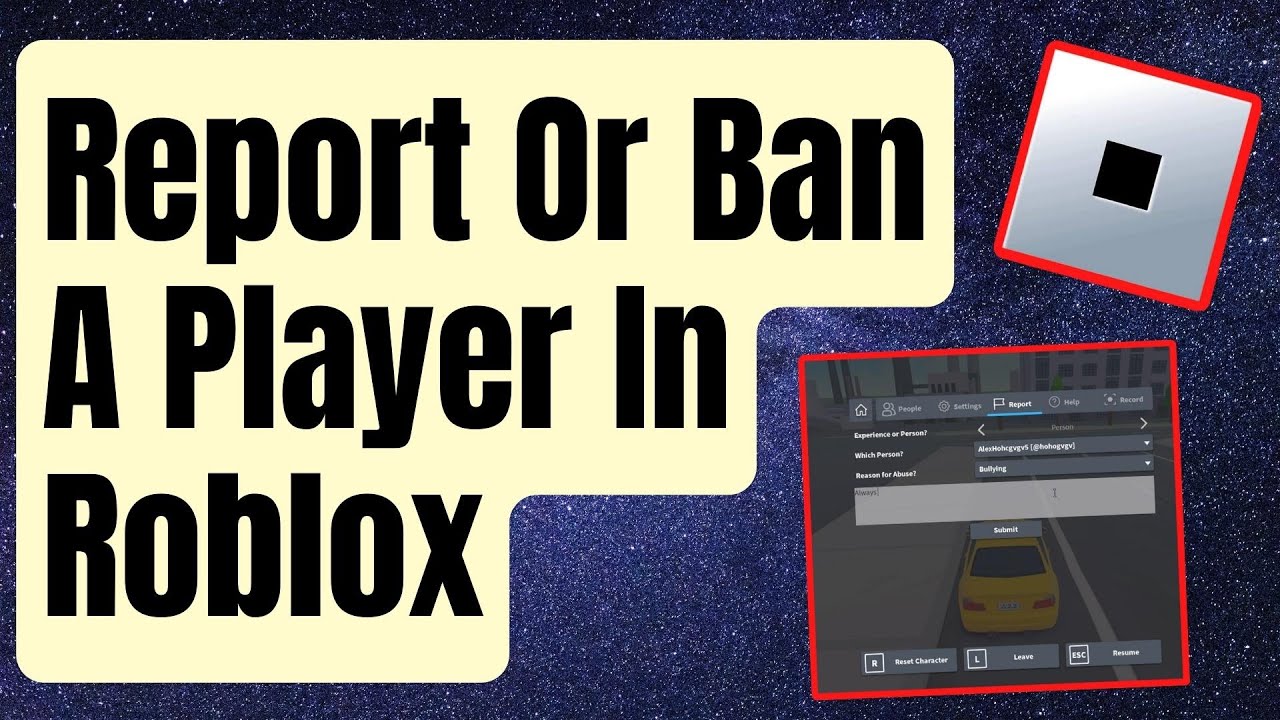 How to Report Rule Violations – Roblox Support