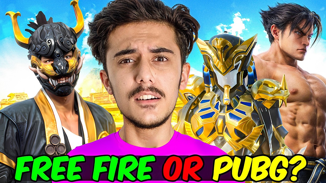 FREE FIRE VS PUBGm - The End Of Debate | Pubgm x Tekken 8