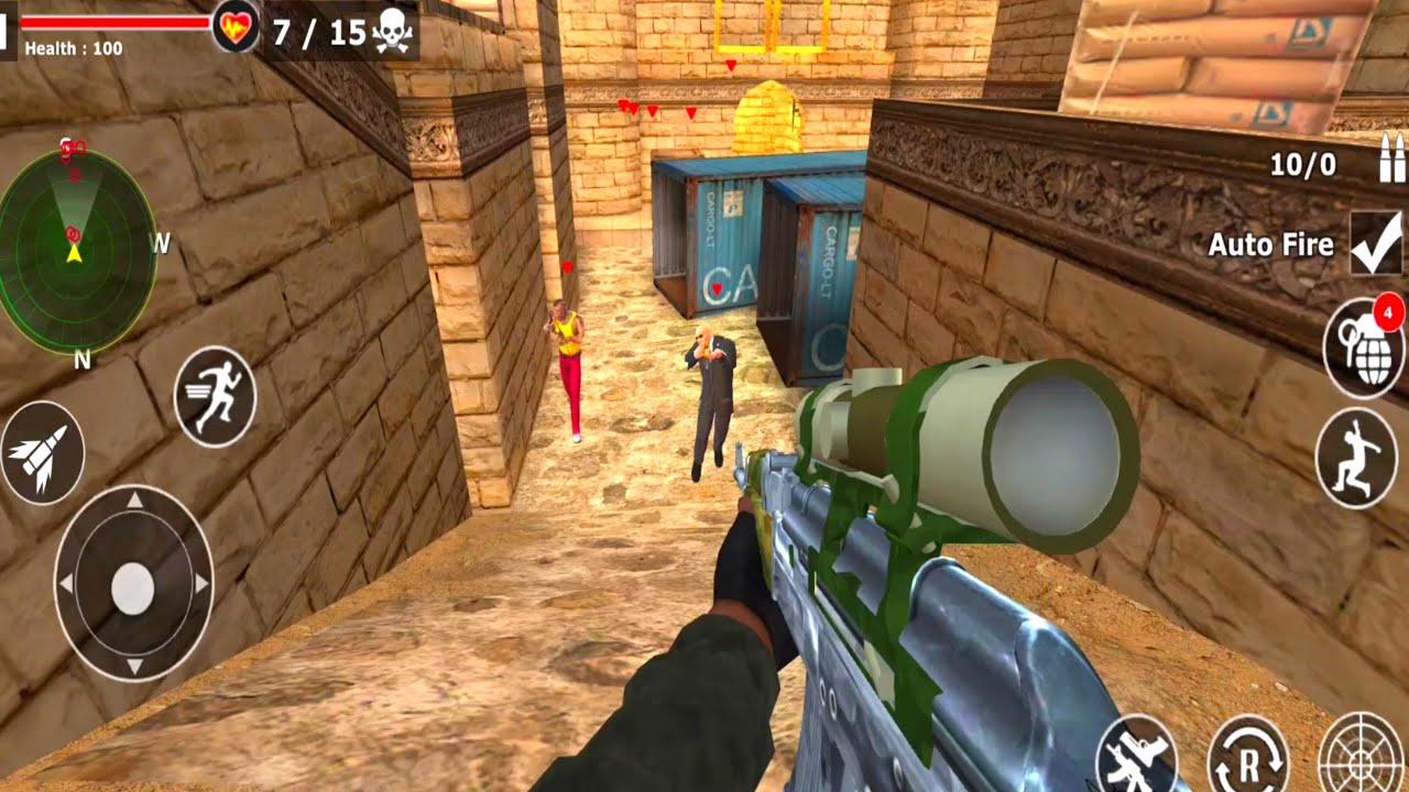 Combat Shooter Critical Gun Shooting Strike 2020 - Shooting Games Android