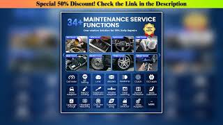 Limited Global Version THINKSCAN 689 Lifetime Free Auto OBD2 Scanner Bidirectional Full System ECU•