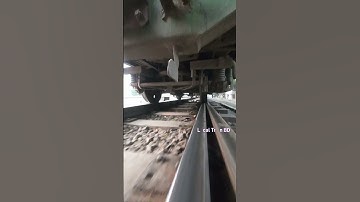 Train wheels line change smoothly. #train #wheels #track #change #shorts