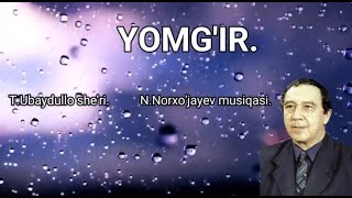 2-sinf | "Yomg'ir" qo'shig'i. T.Ubaydullo she’ri. N.Norxo’jayev musiqasi. #karaoke #quvnoq #o'zbek