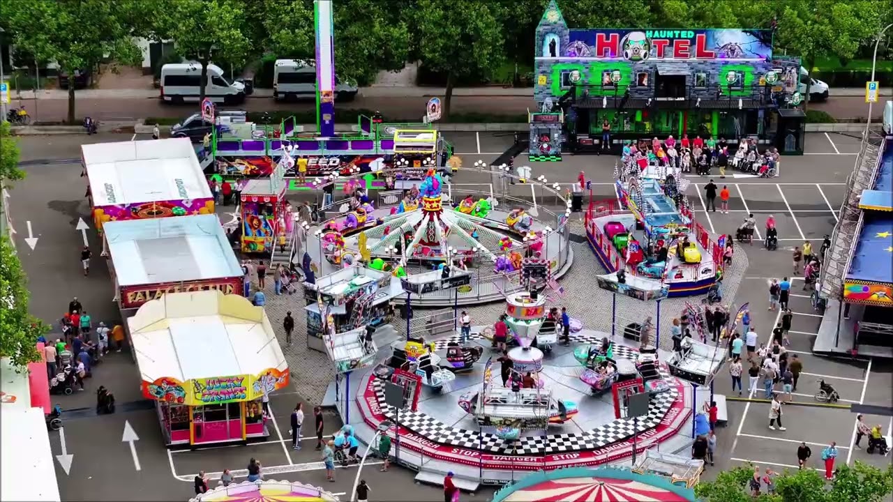 Opening kermis Oranjefeesten 2024 Dronevideo Chris Koomen